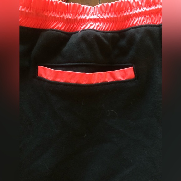 NWT The North Face TNF Tech Pants Black with Bright Coral Trim New Size XXL - Picture 7 of 14